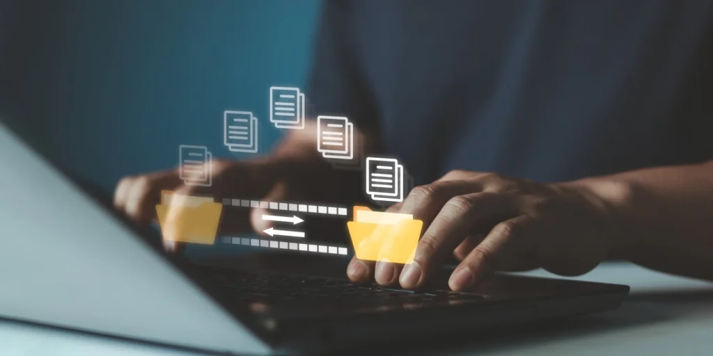 مشاركة الملفات الكبيرة