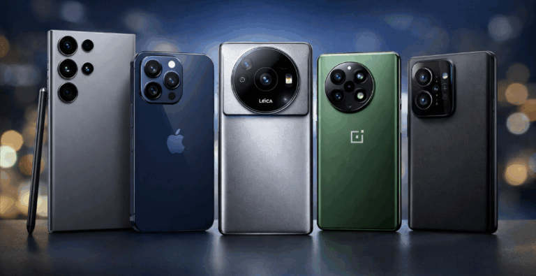 أفضل الهواتف الرائدة 2025 : مقارنة شاملة بين المواصفات والأسعار