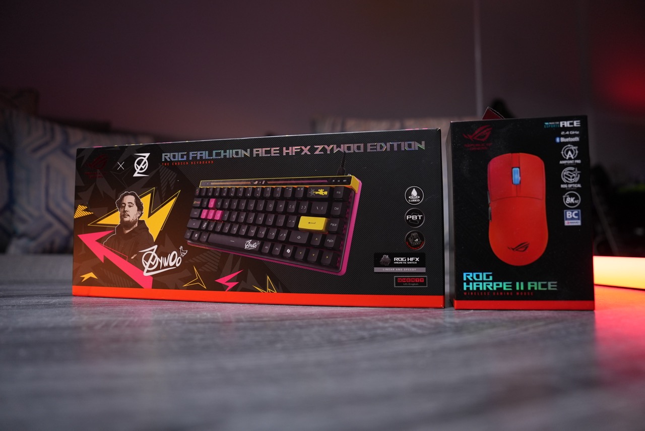 ROG Harpe Ace II and ROG Falchion Ace HFX featured