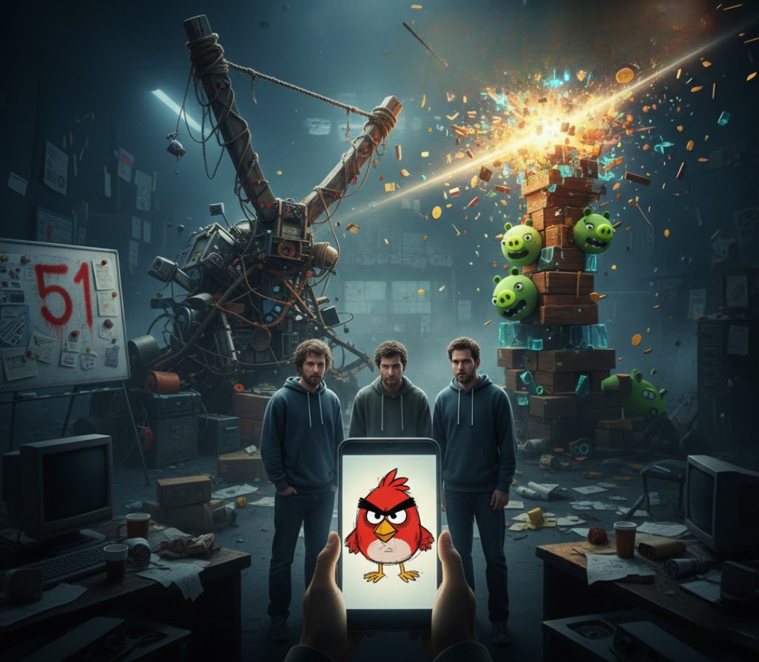 فشلت 51 مرة! قصة نجاح Angry Birds اللعبة التي حولت الإفلاس إلى مليارات