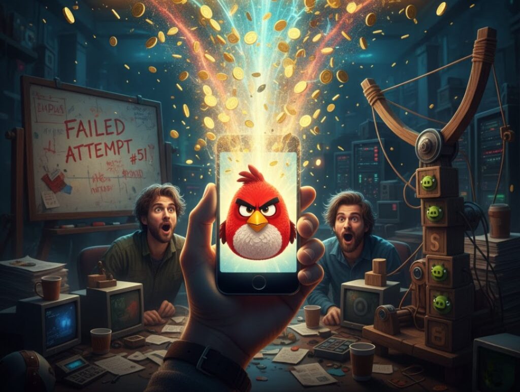 فشلت 51 مرة! قصة نجاح Angry Birds  اللعبة التي حولت الإفلاس إلى مليارات