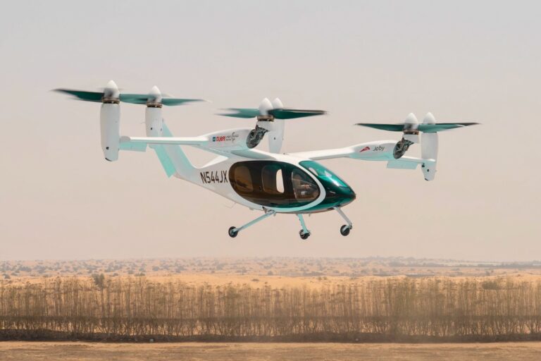 طائرة Joby Aerial Taxi الطراز الرئيسي للشركة