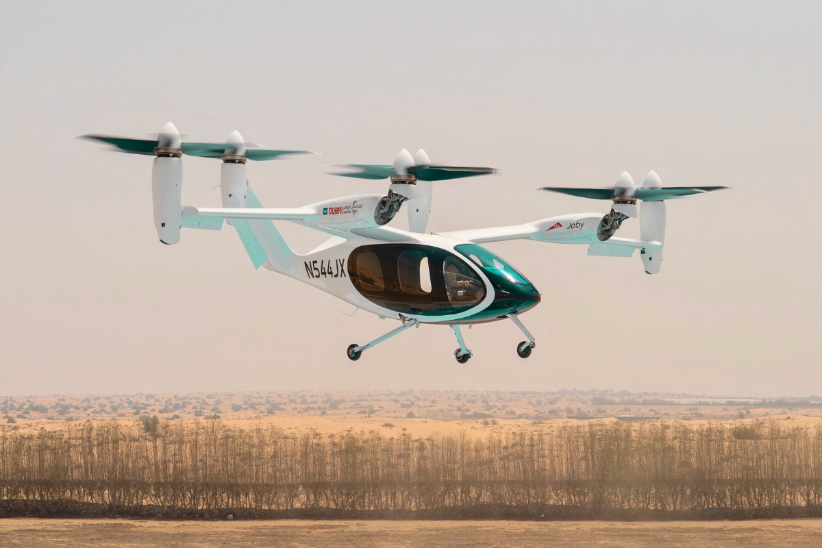 طائرة Joby Aerial Taxi الطراز الرئيسي للشركة