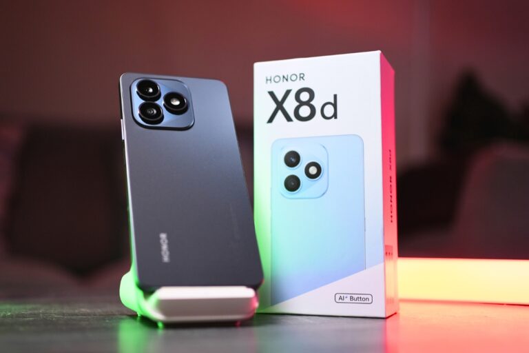 هاتف HONOR x8d مع بطارية بسعة 7000 مللي أمبير