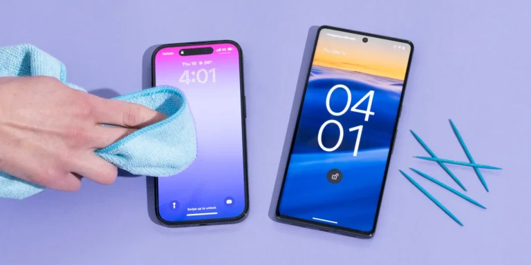 كيف تقوم بتنظيف الهاتف بطريقة صحيحة