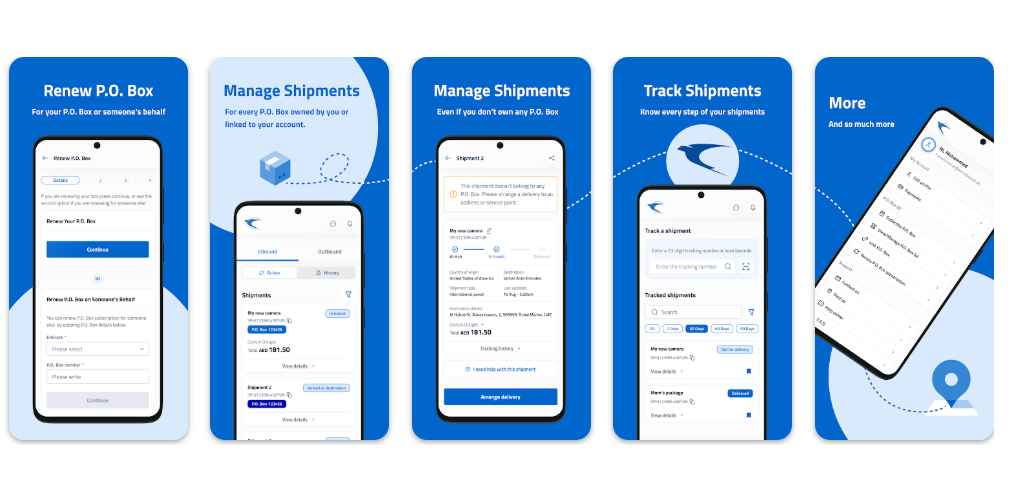 خطوات تتبع شحنة بريد الامارات