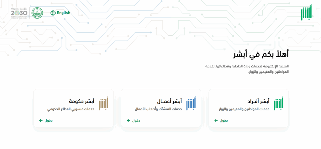 كيفية تحديث بيانات العمالة الوافدة عبر أبشر أعمال