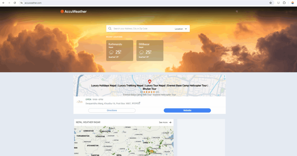 افضل تطبيقات الطقس المجانية لهواتف الأندرويد والآيفون