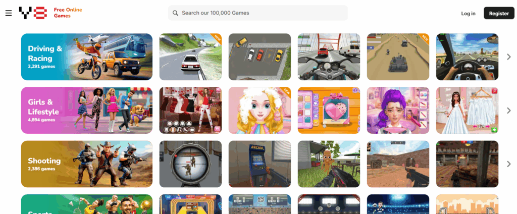 أقوى مواقع ألعاب بدون تحميل مجانا للكمبيوتر