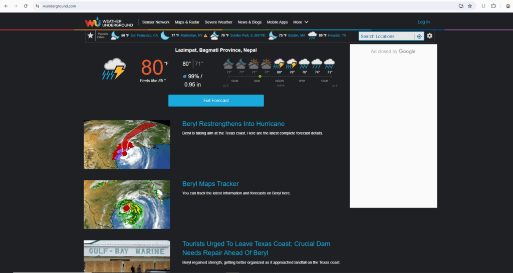 افضل تطبيقات الطقس المجانية لهواتف الأندرويد والآيفون