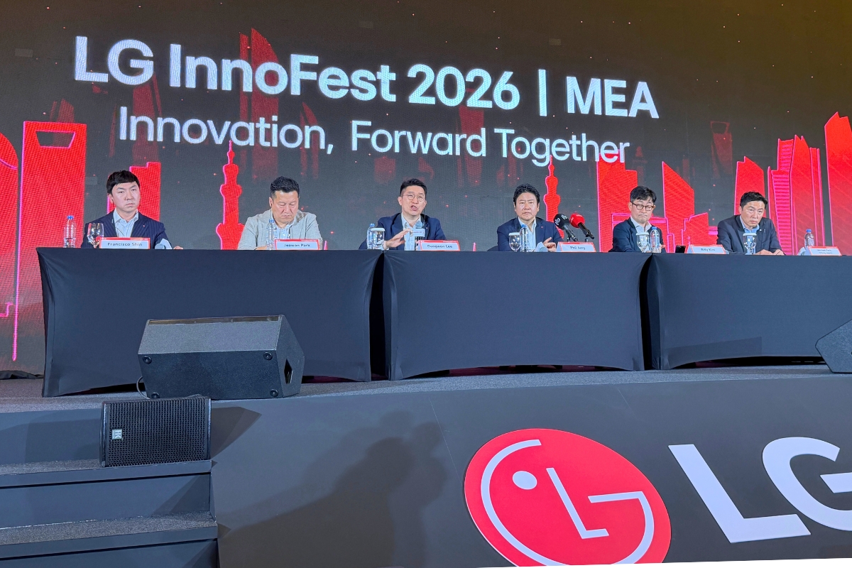حدث InnoFest Middle East & Africa 2026 الذي أقامته شركة إل جي في أبوظبي