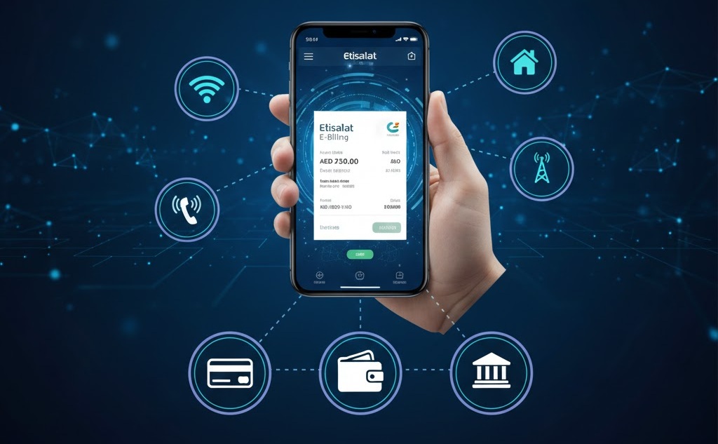 الاستعلام عن فاتورة اتصالات الإمارات وطرق السداد المتاحة