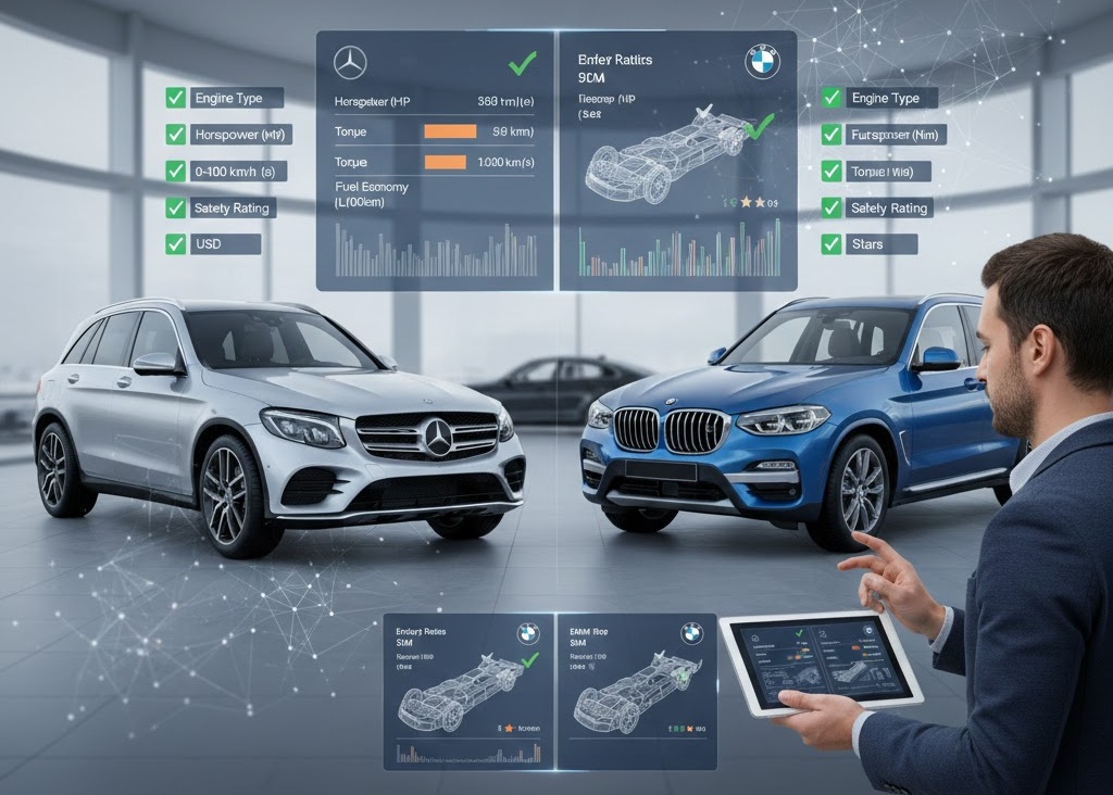 كيف تجري مقارنة سيارات احترافية لاتخاذ قرار شراء صائب؟