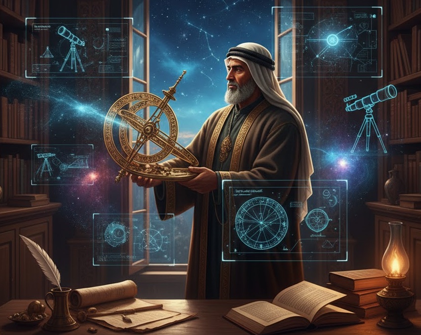 أشهر من صنع جهازًا لرصد النجوم هو