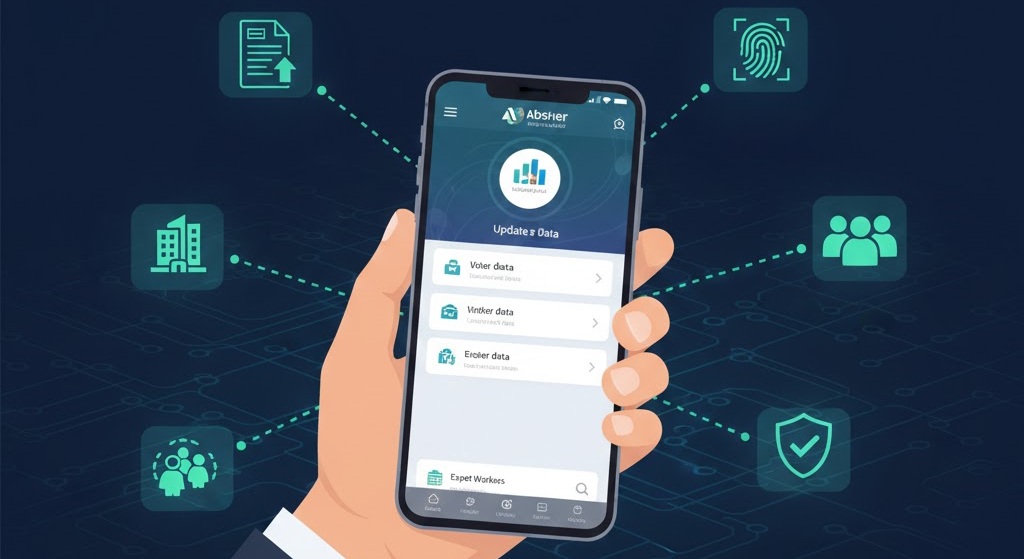 كيفية تحديث بيانات العمالة الوافدة عبر أبشر أعمال