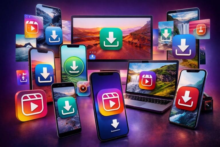 أشهر 10 أدوات تنزيل صور انستا وريلز بسهولة