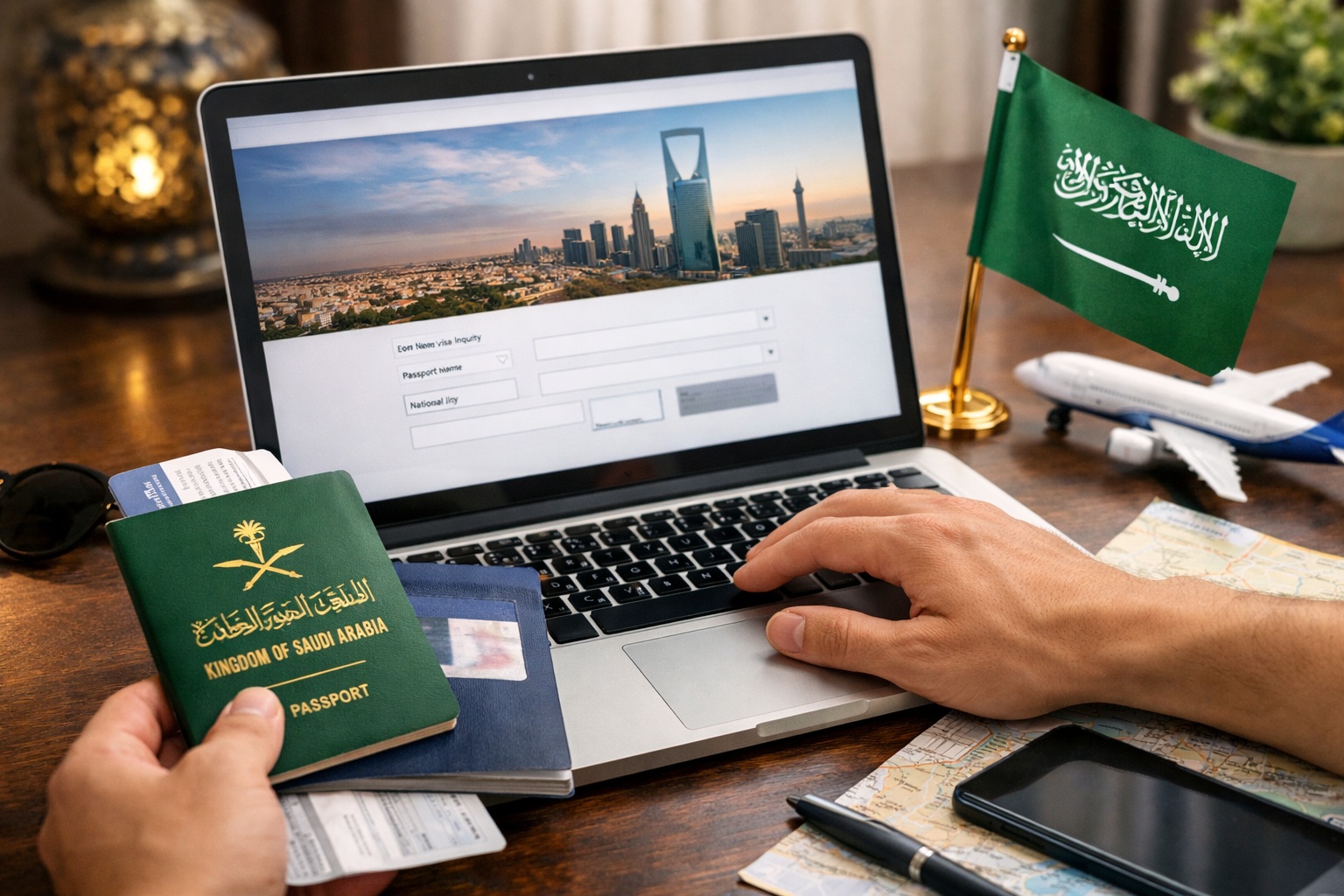 كيفية استعلام عن تأشيرة زيارة برقم الجواز بخطوات سهلة