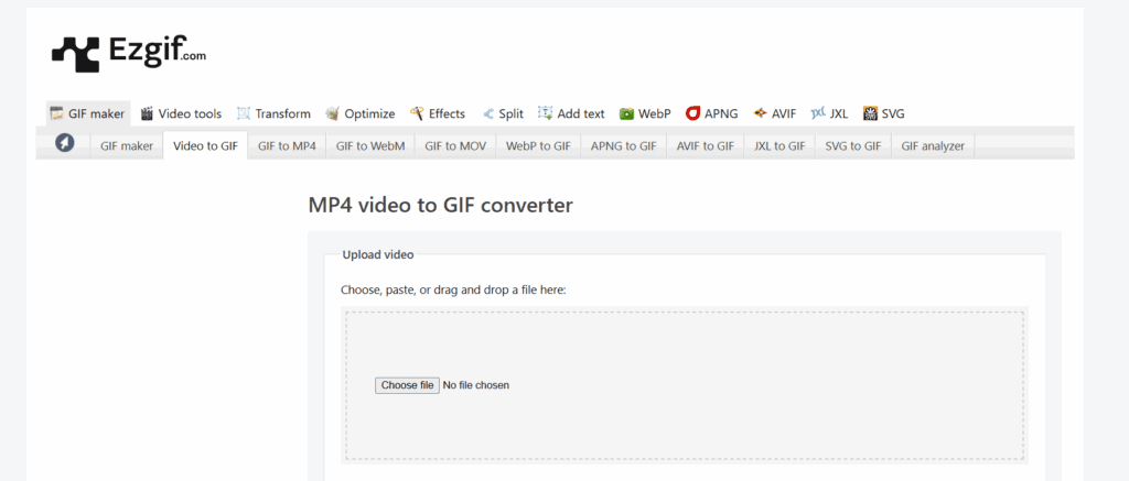 أبرز أدوات تحويل مقطع الى gif