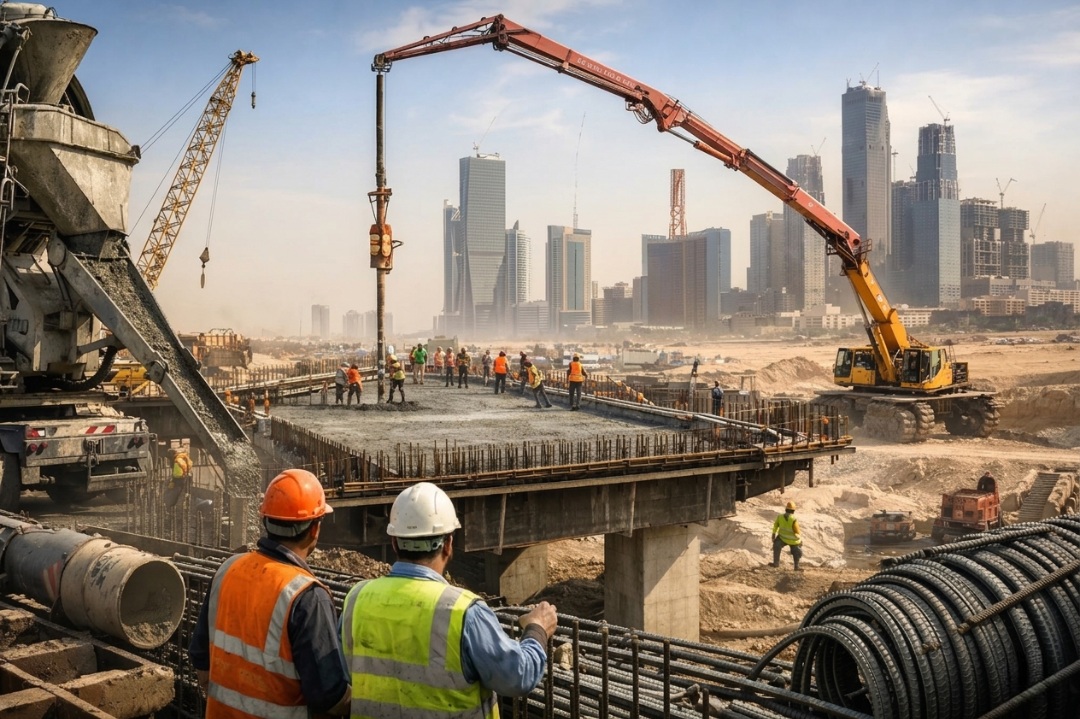 10 من أكبر شركات المقاولات في السعودية