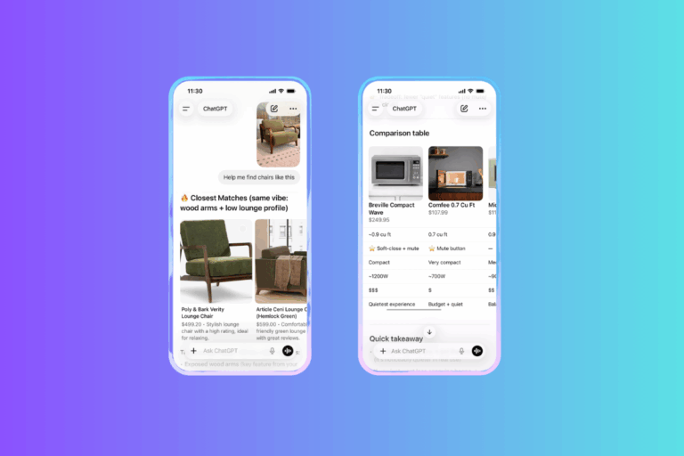 شركة OpenAI تُعيد تشكيل تجربة التسوق داخل ChatGPT 