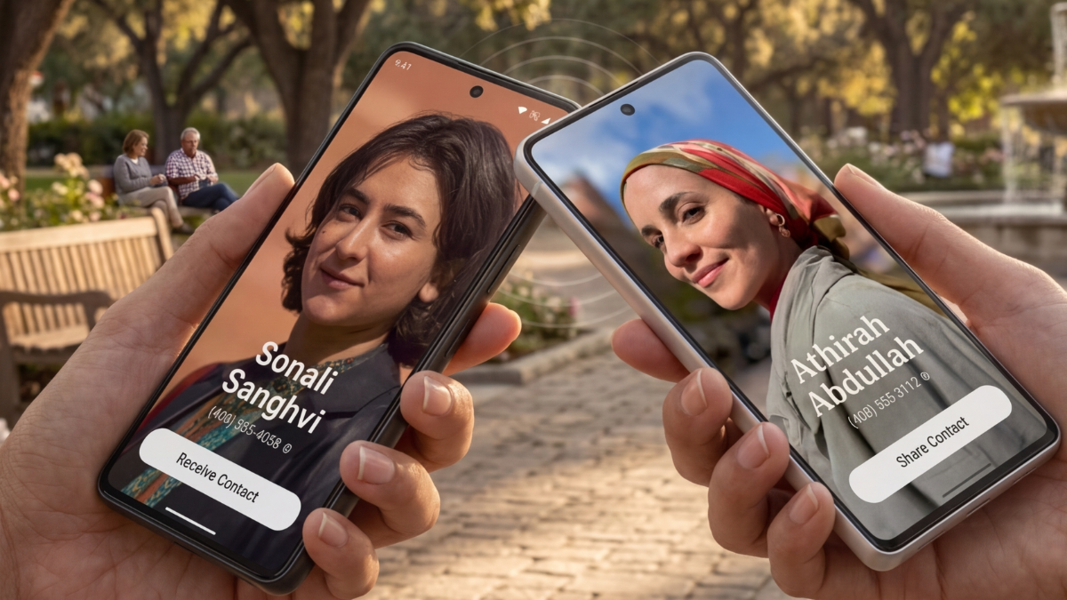 Tap to Share Google and Samsung