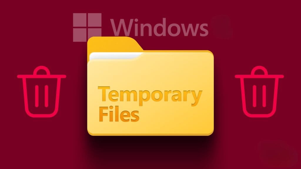 طرق حذف الملفات المؤقته من نظام ويندوز