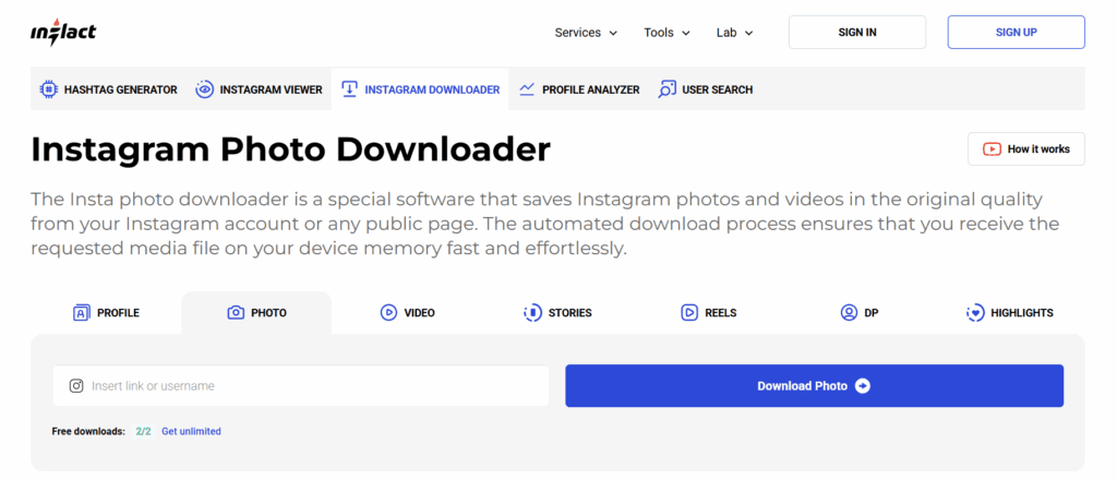 أشهر 10 أدوات تنزيل صور انستا وريلز بسهولة 