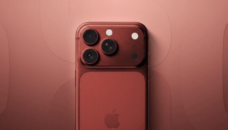 iPhone 18 pro red