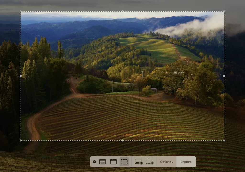 كيف اسوي سكرين شوت بالماك بوك من ابل