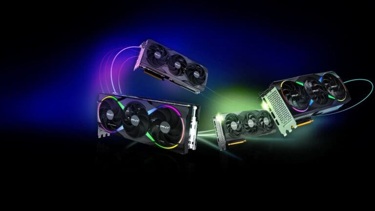 pny geforce 50 series gpus