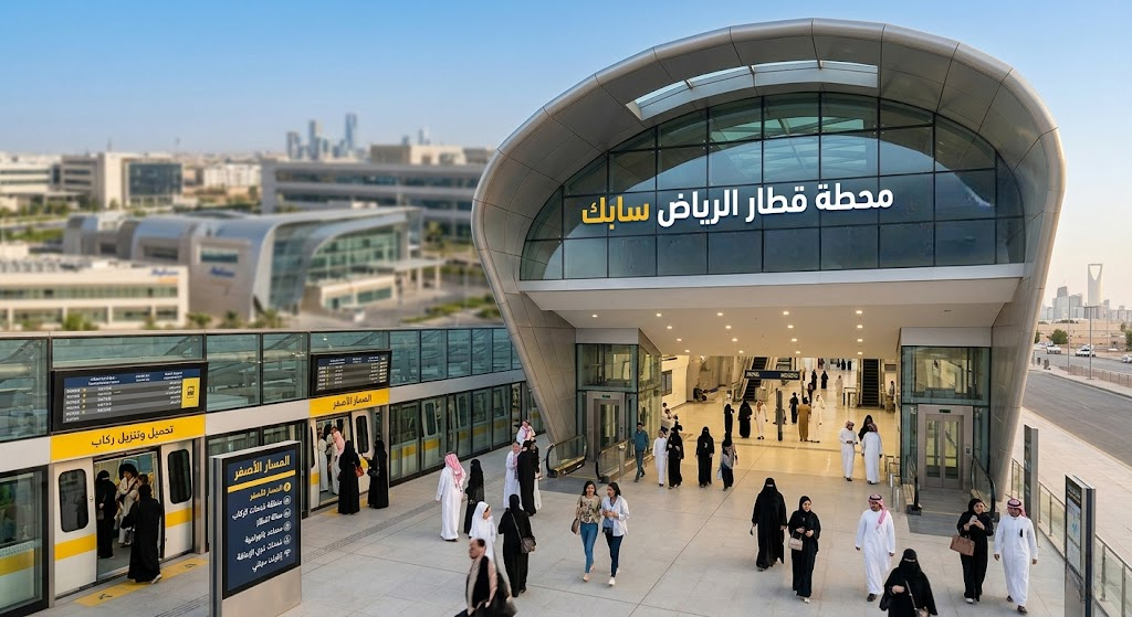 تعرف على محطة قطار الرياض سابك تحميل وتنزيل ركاب وأهم الخدمات فيها