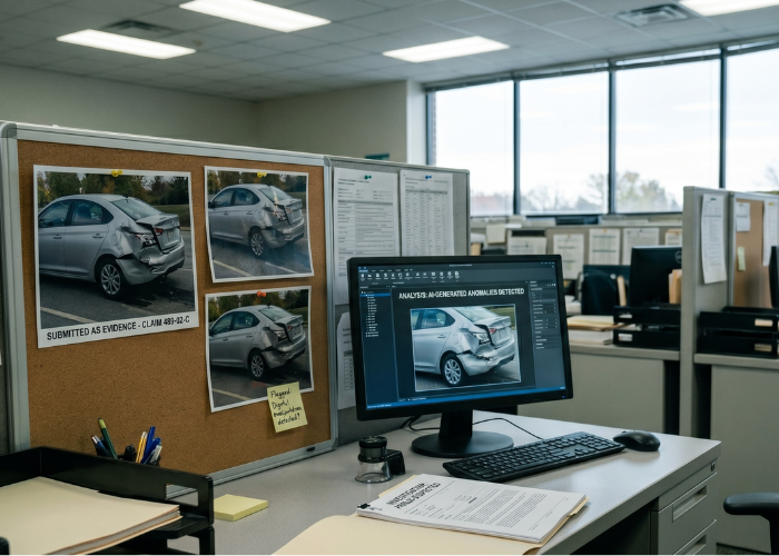 الذكاء الاصطناعي يفتح باباً جديداً للاحتيال التأميني عبر تزوير صور الحوادث