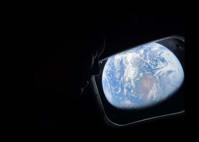iPhone in space