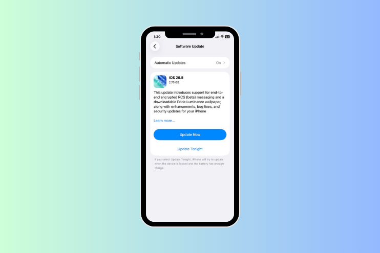 تحديث iOS 26.5 يصل رسمياً إلى مستخدمي آيفون بمزايا جديدة وتحسينات أمنية
