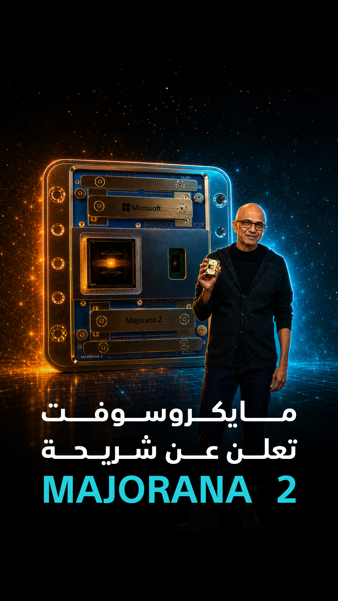 Microsoft تقول إنها اقتربت خطوة جديدة من الحاسوب الكمّي العملي
