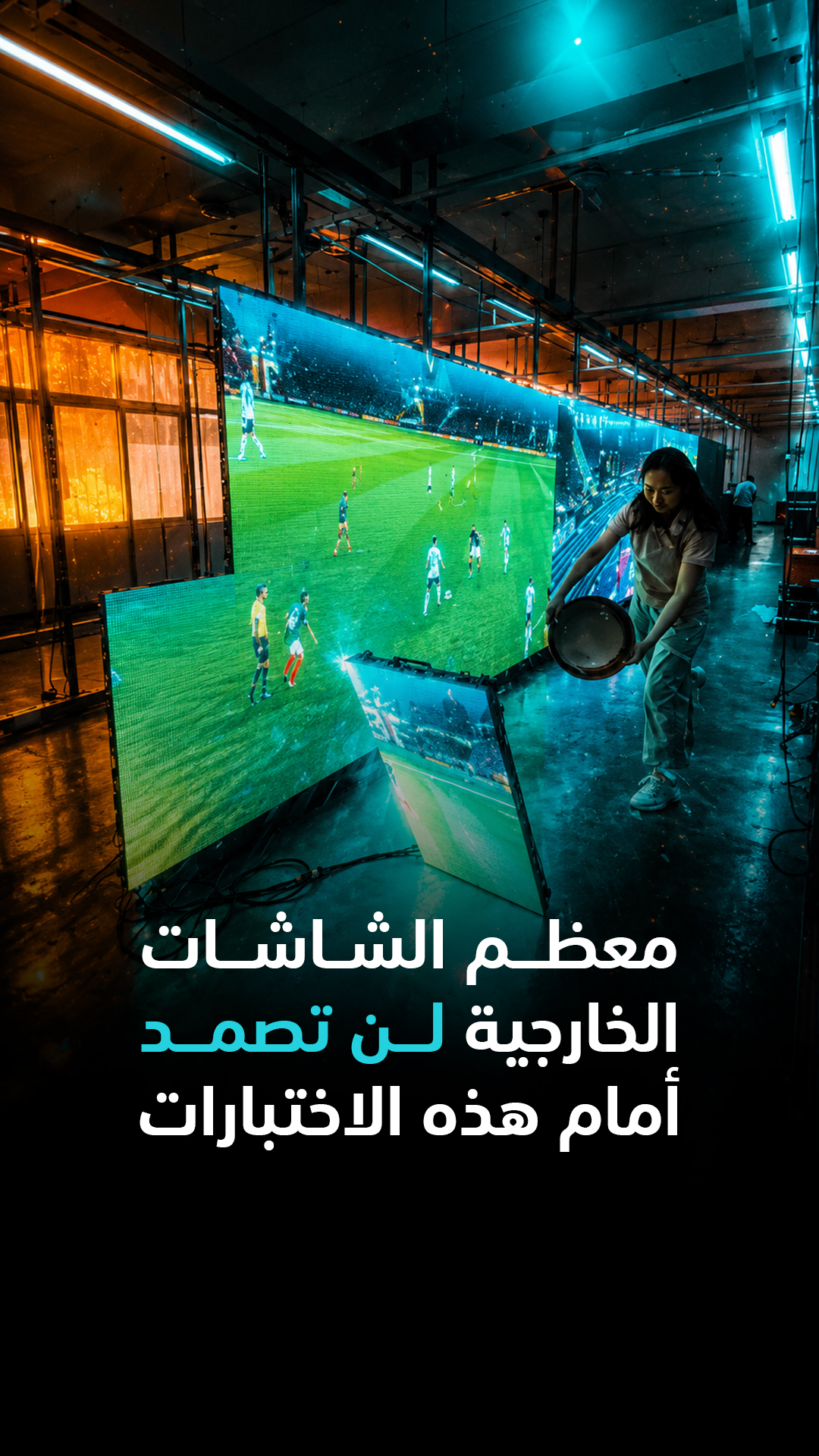 معظم الشاشات الخارجية لن تصمد أمام هذه الاختبارات