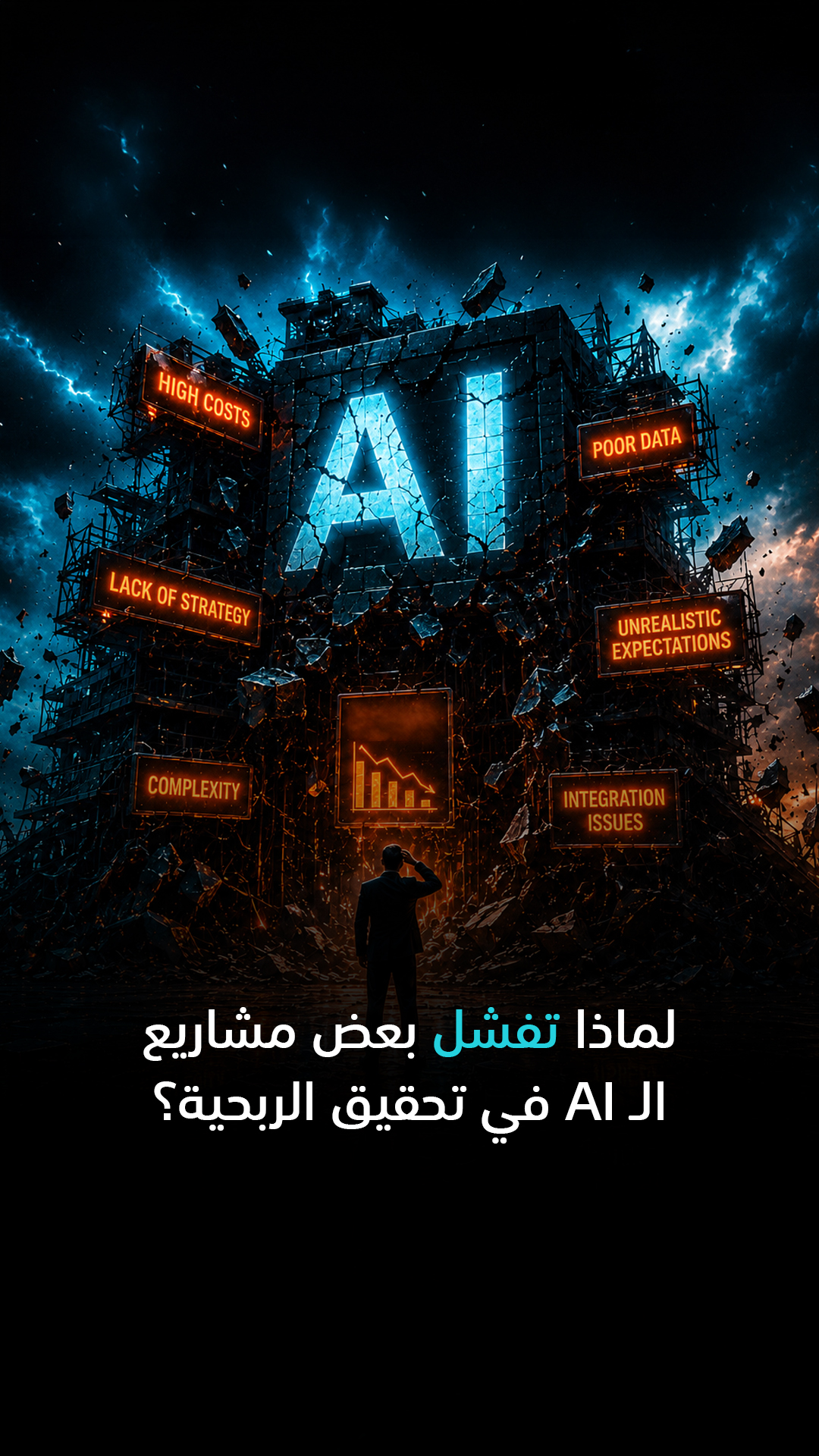 لماذا تفشل بعض مشاريع الـ AI في تحقيق الربحية؟