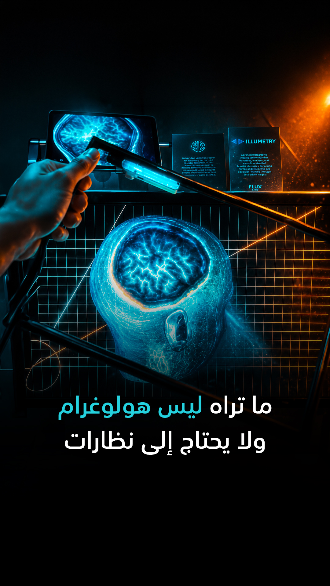 ما تراه ليس هولوغرام... ولا يحتاج إلى نظارات