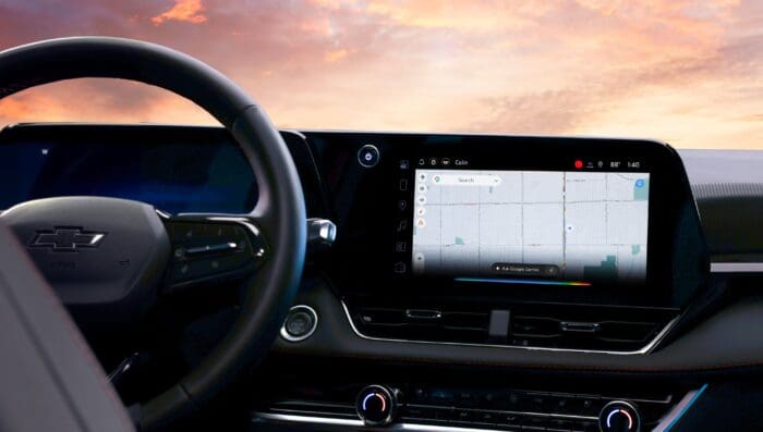Google Gemini Chevrolet infotainment