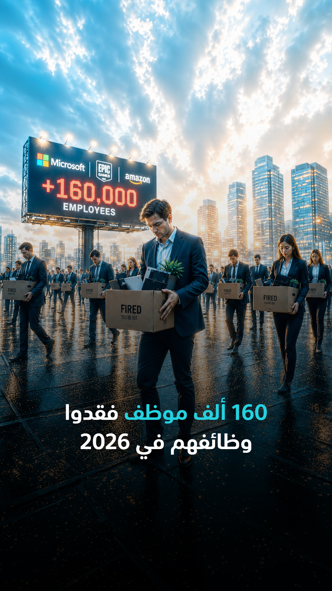 أكثر من 160 ألف موظف تقني فقدوا وظائفهم في 2026 حتى الآن