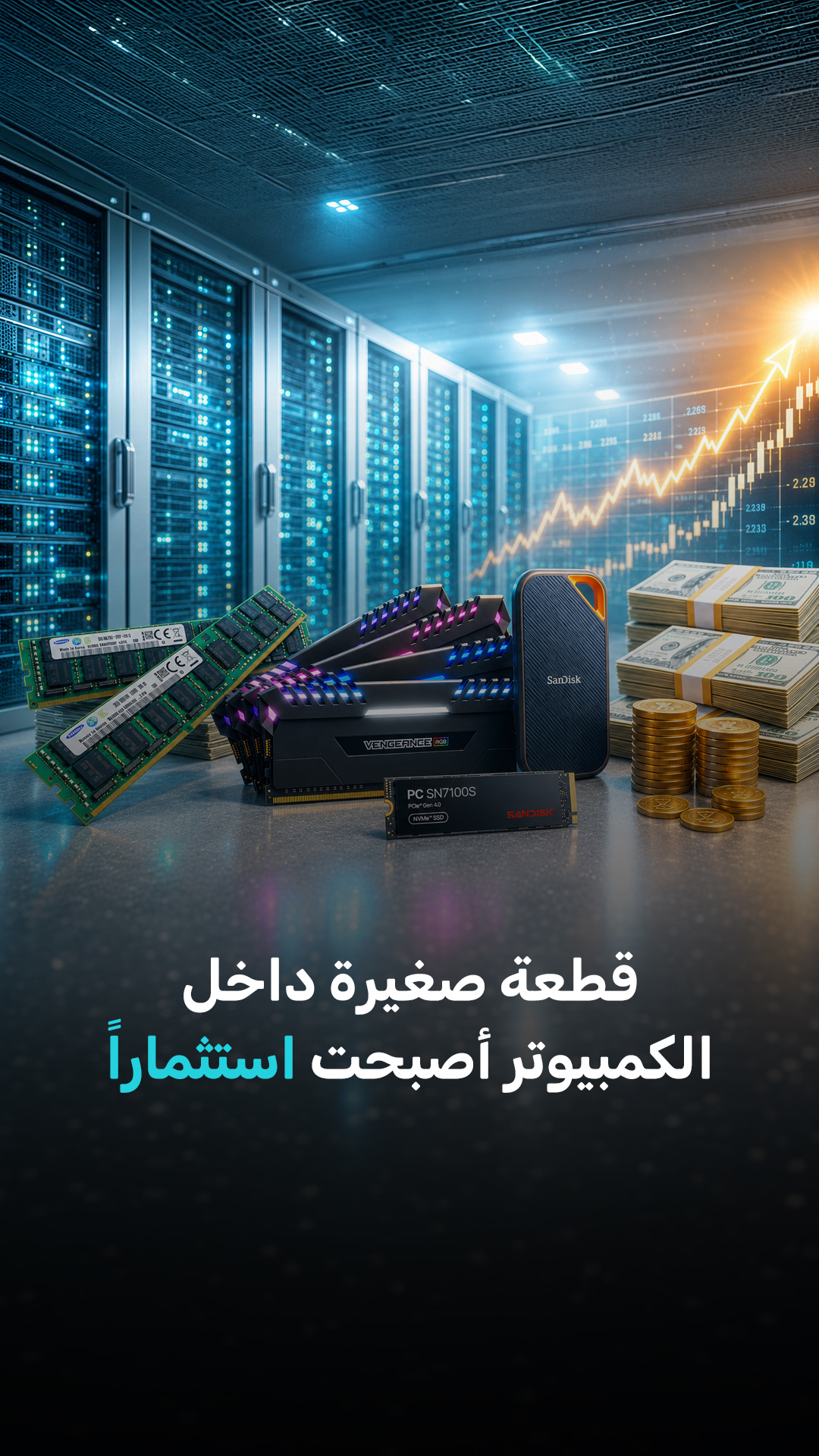 قطعة صغيرة داخل الكمبيوتر أصبحت استثمارًا