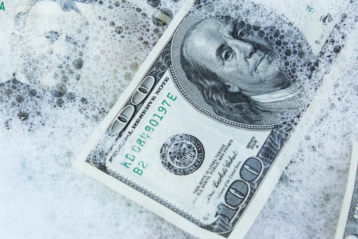 Money laundering using crypto