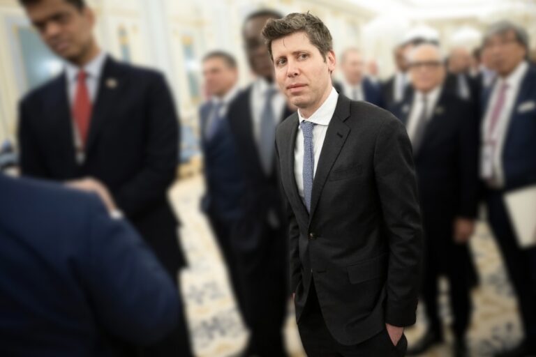 Sam Altman, CEO of OpenAI, in the Middle East - Archiv