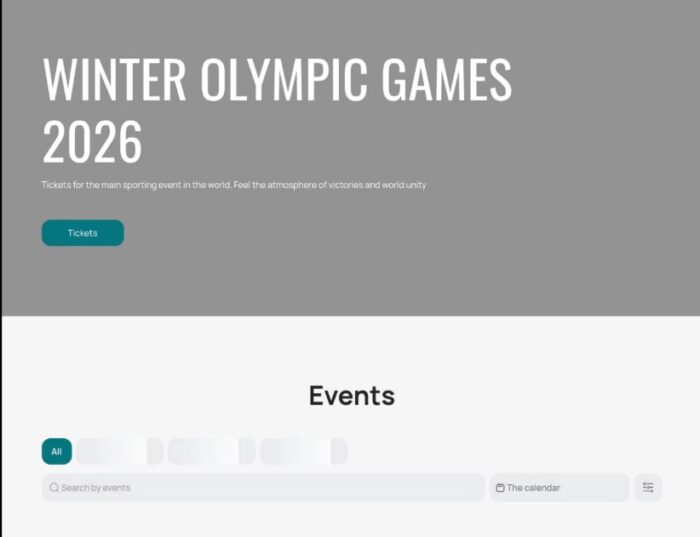 Website selling fake tickets