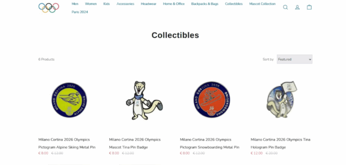 Fake Olympic merchandise