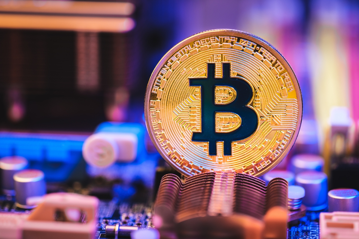 Bitcoin price slides