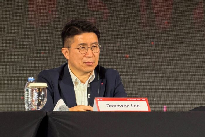 Dongwon Lee, Head of Sales and Marketing for the Middle East and Africa at LG Electronics Home Appliances Solutions